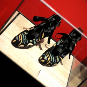 Edith Schiele\'s evening shoes, 1912