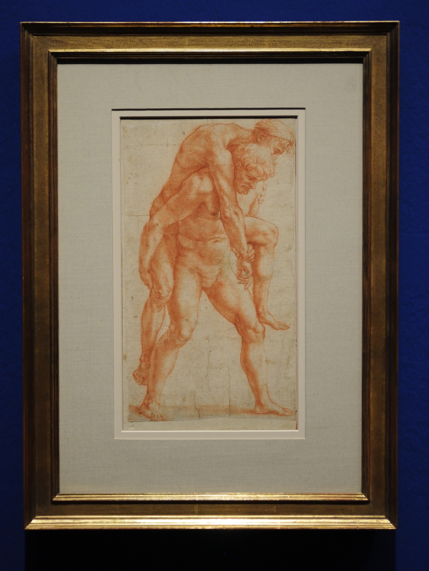 Nude studies for the Fire in the Borgo