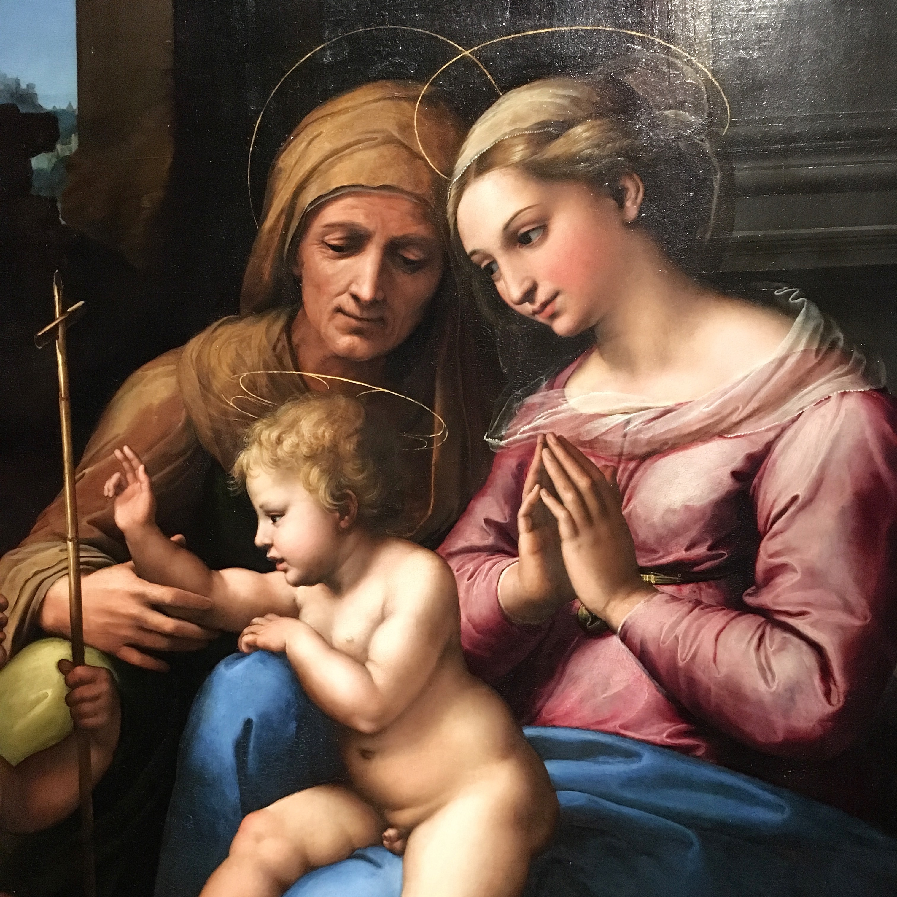 Details of the Madonna delDivino Amore