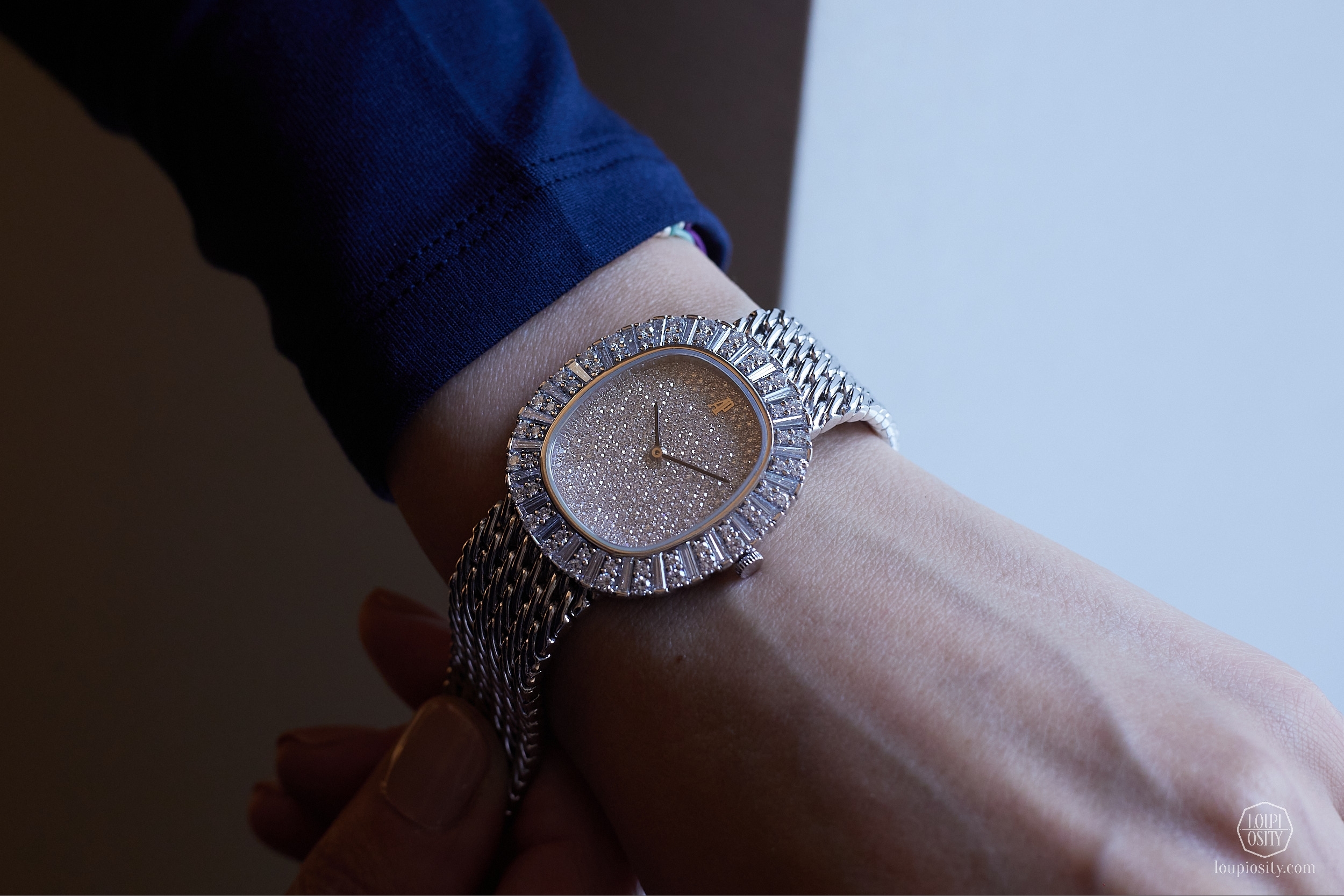 Lots 575 – Audemars Piguet diamond wristwatch