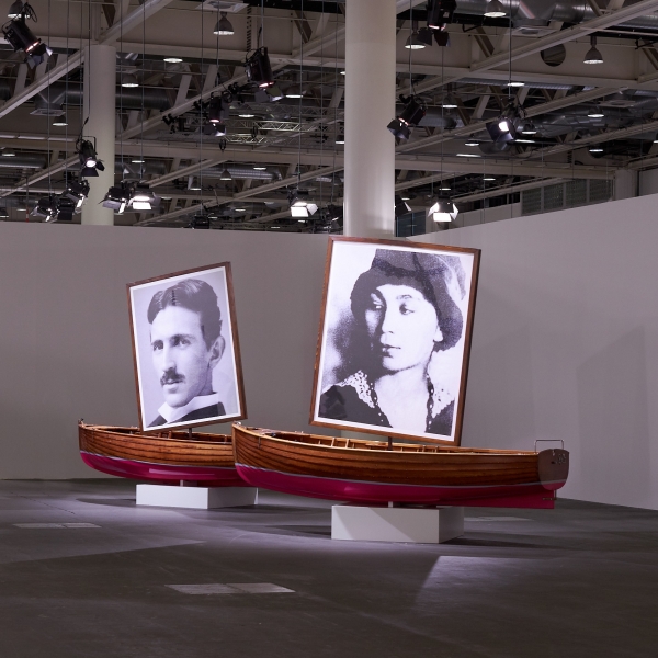 View of the ‘Unlimited’ section at Art Basel 2021.