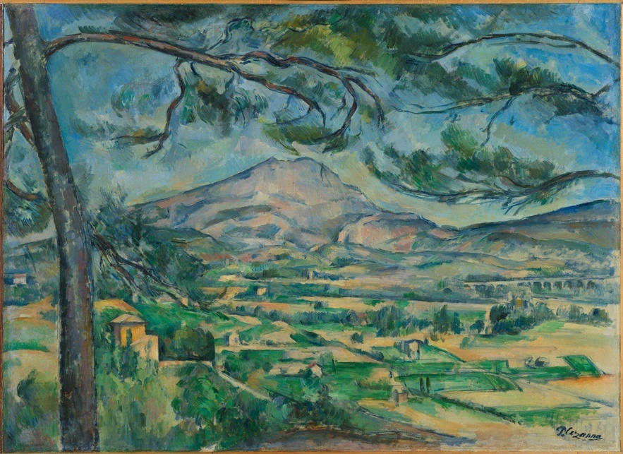Paul Cezanne La Montagne Sainte-Victoire au grand pin