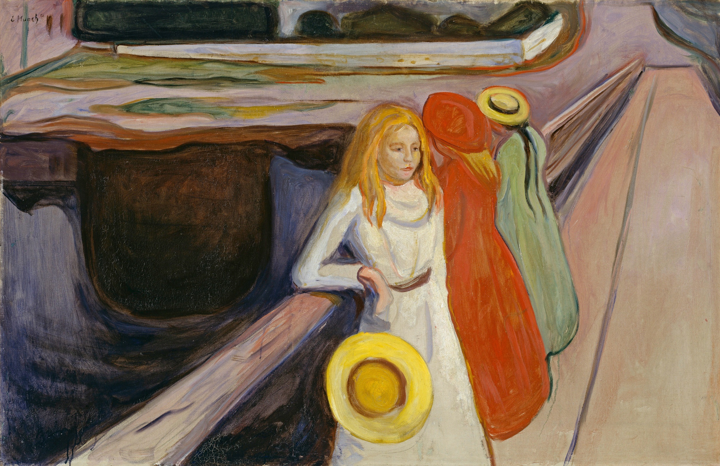 Edvard Munch, Girls on the Pier