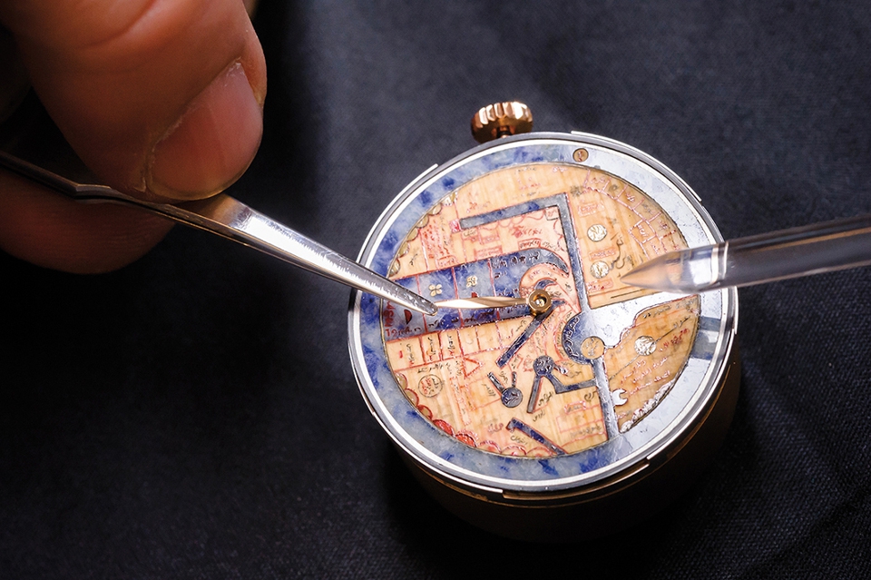 Creation of the The Pearl of Wonders timepiece
