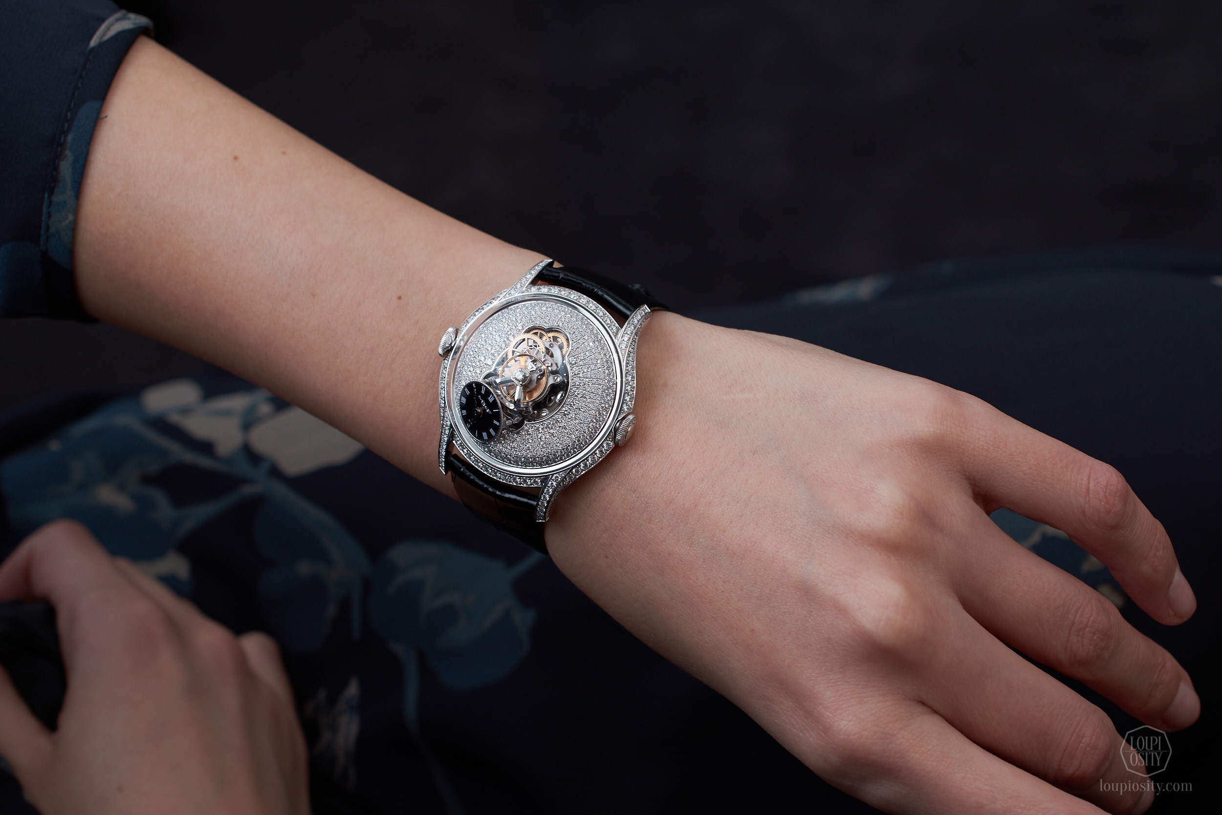 MB&F Legacy Machine Flying T - Pavée