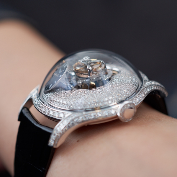 MB&F Legacy Machine Flying T - Pavée