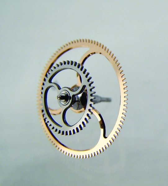 Parts not visible: gold steel double wheel