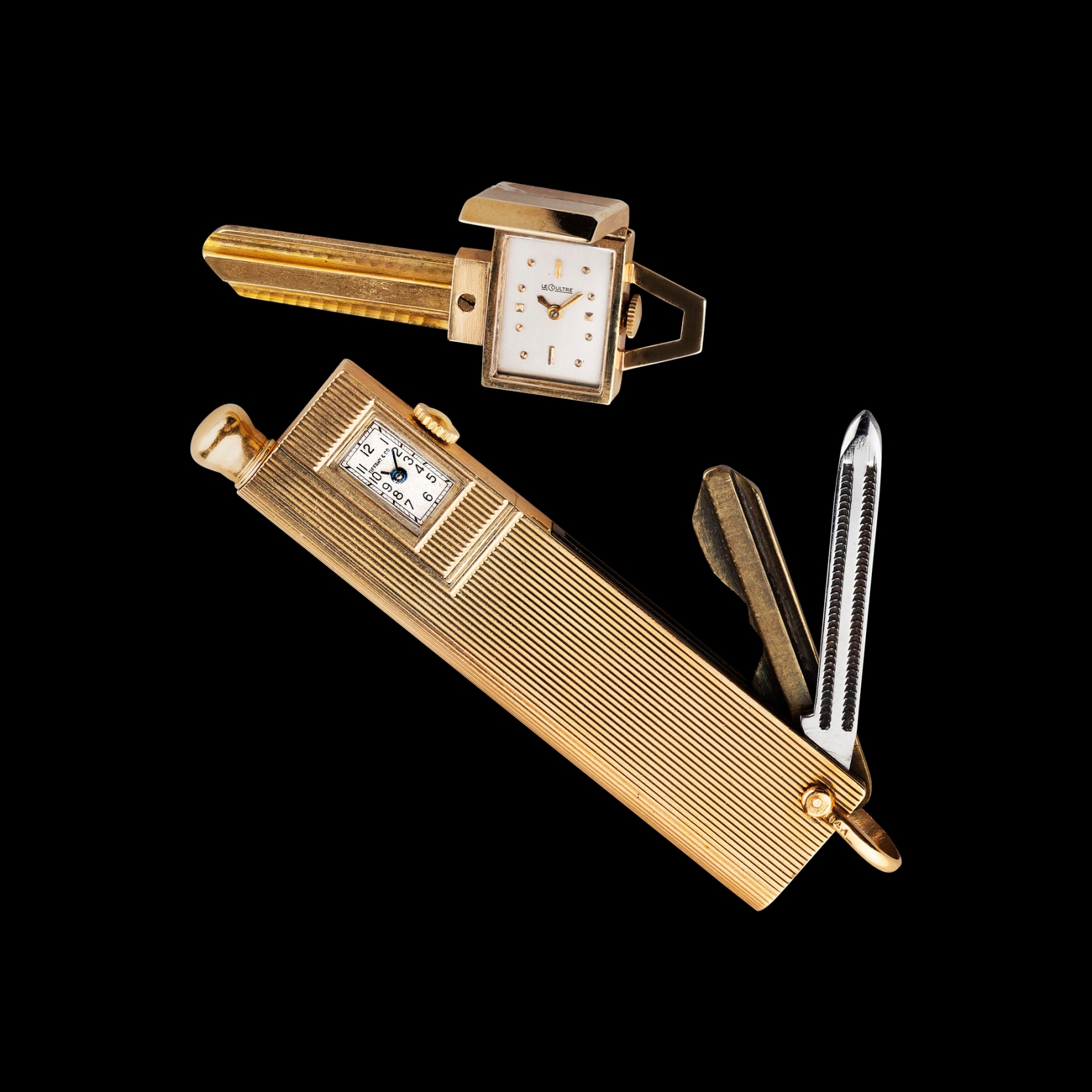Two key watches by Jaeger-LeCoultre