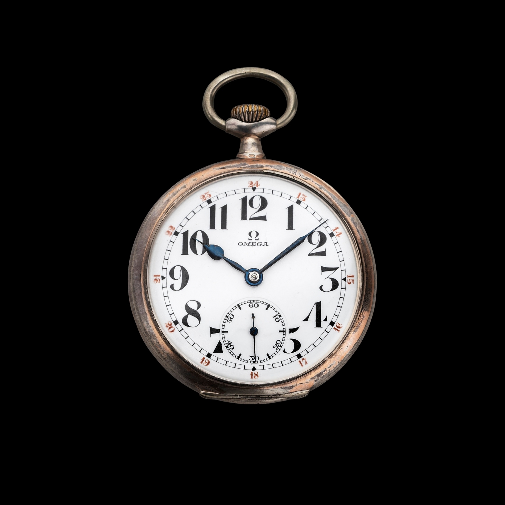 Railwayman’s watch by Omega, Switzerland, 1900