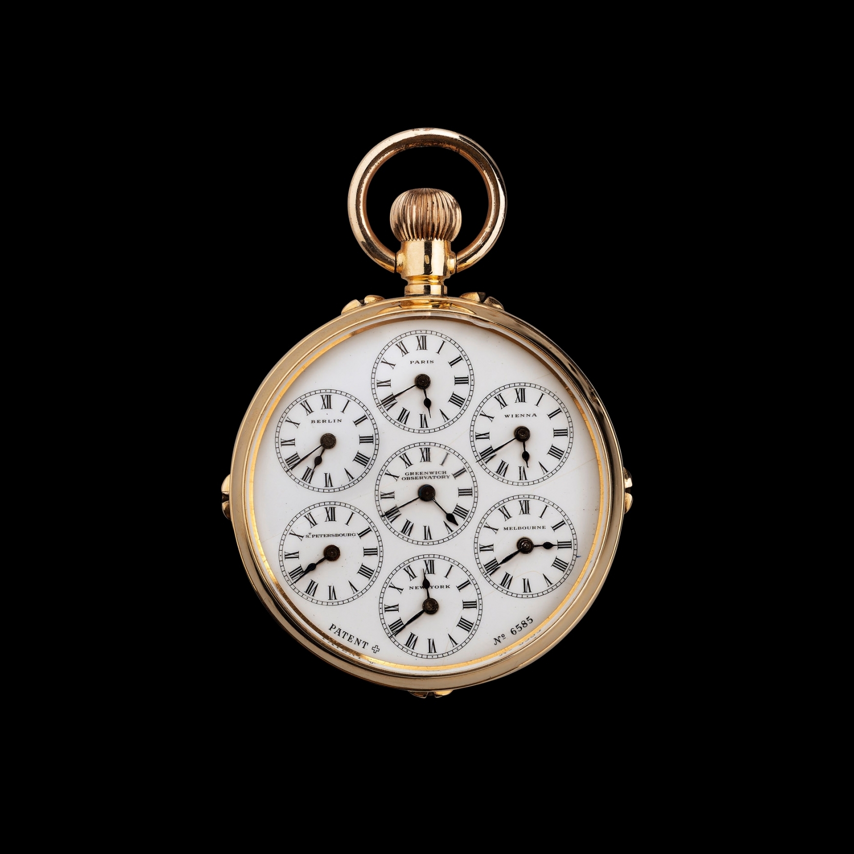 Pocket watch, “The Royal Astronomer”, Switzerland, ca. 1900