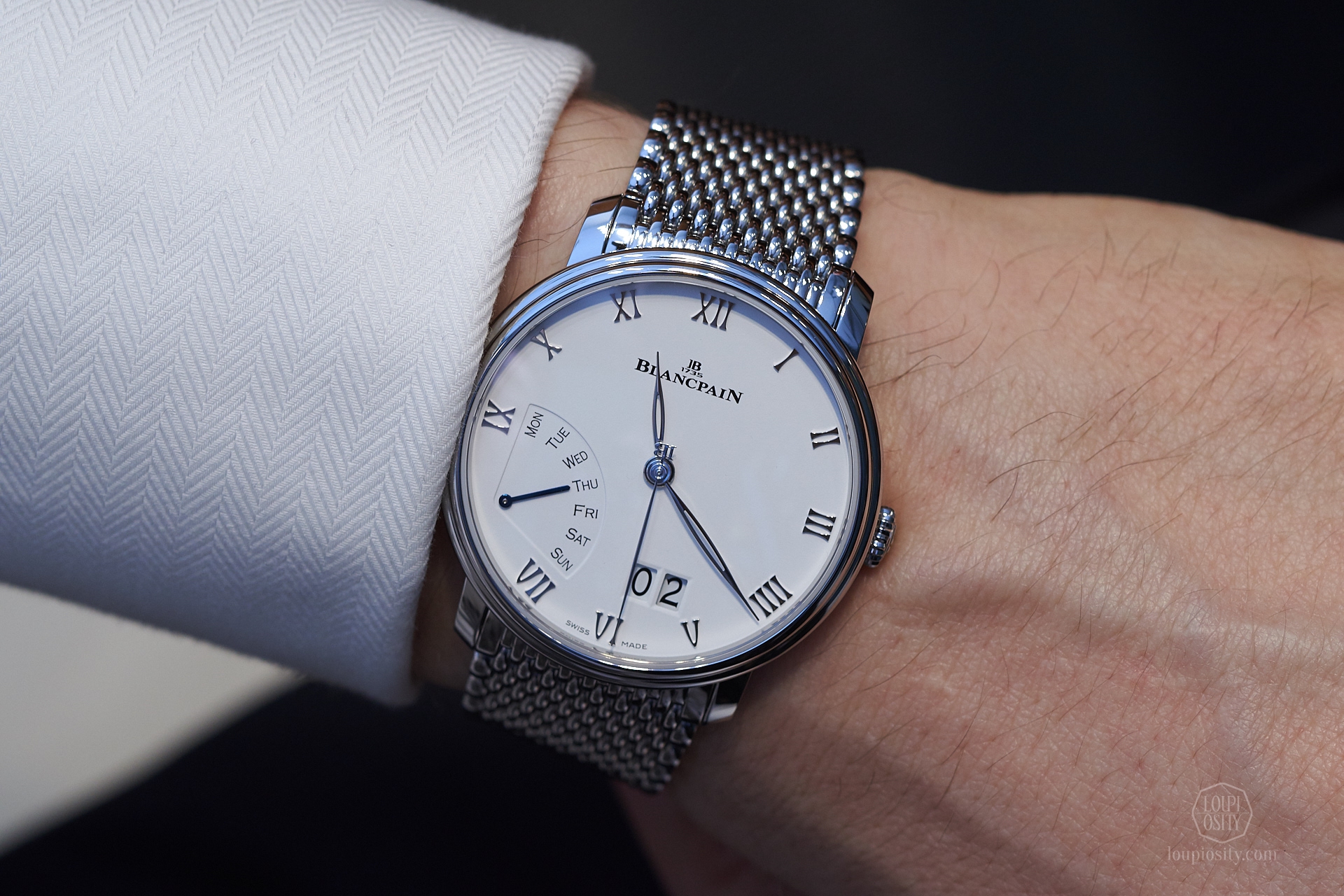 Villeret Grande Date Jour Rétrograde