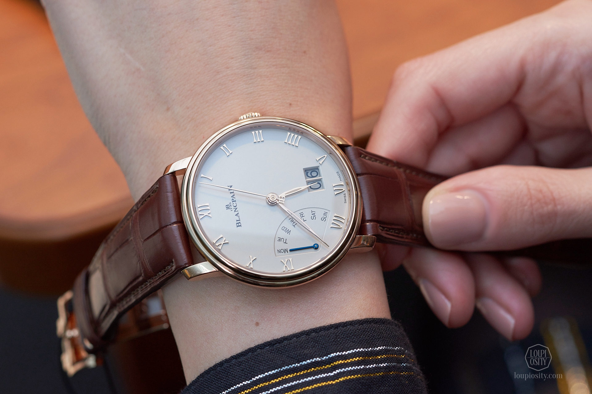Villeret Grande Date Jour Rétrograde