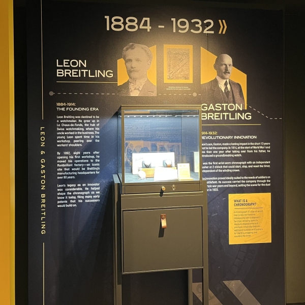 Breitling’s Then & Now Pop-Up Museum