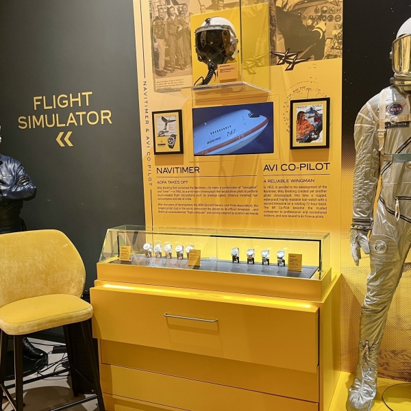 Breitling’s Then & Now Pop-Up Museum