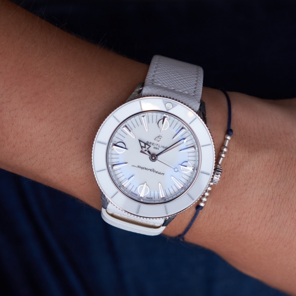 Superocean Heritage 57 Pastel Paradise in white