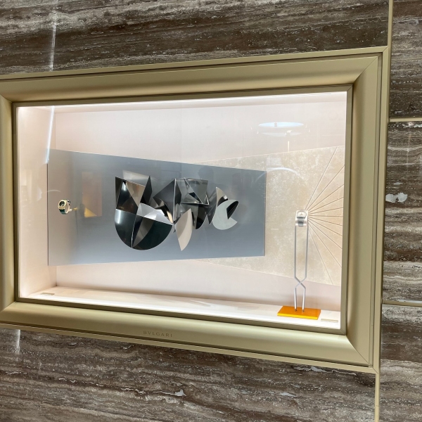 Inside the Bvlgari booth at Watches and Wonders 2025 