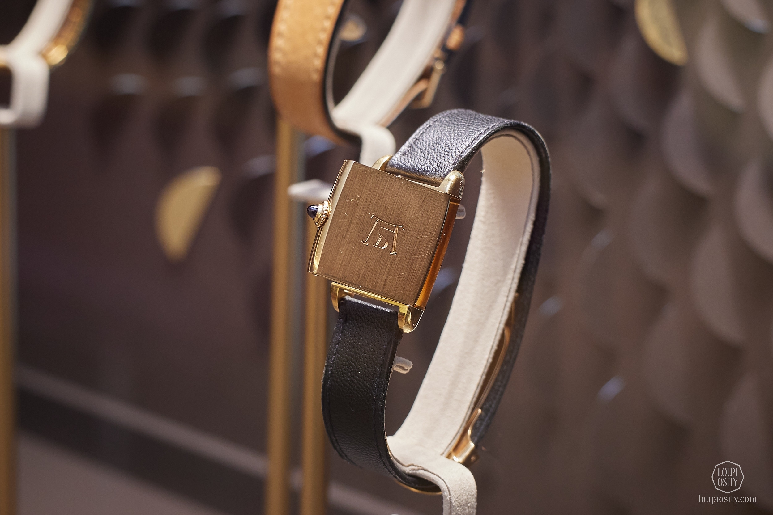 Cartier reversible watch