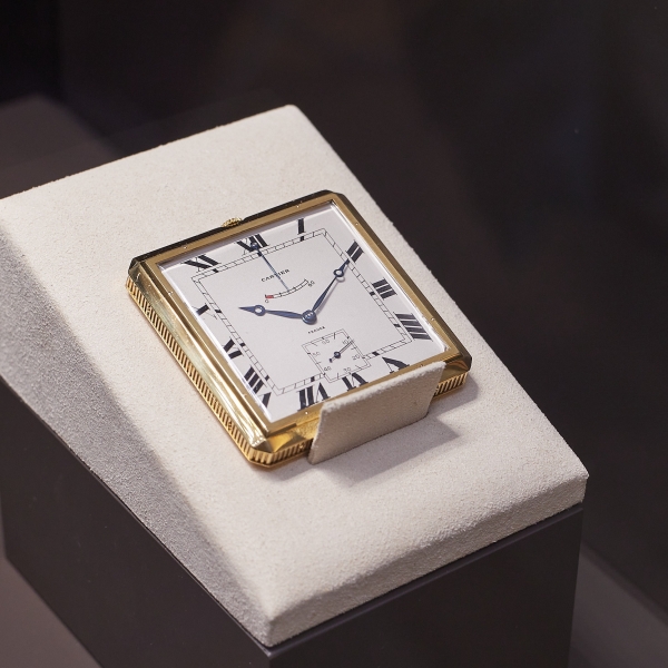 Cartier self-winding pocket watch