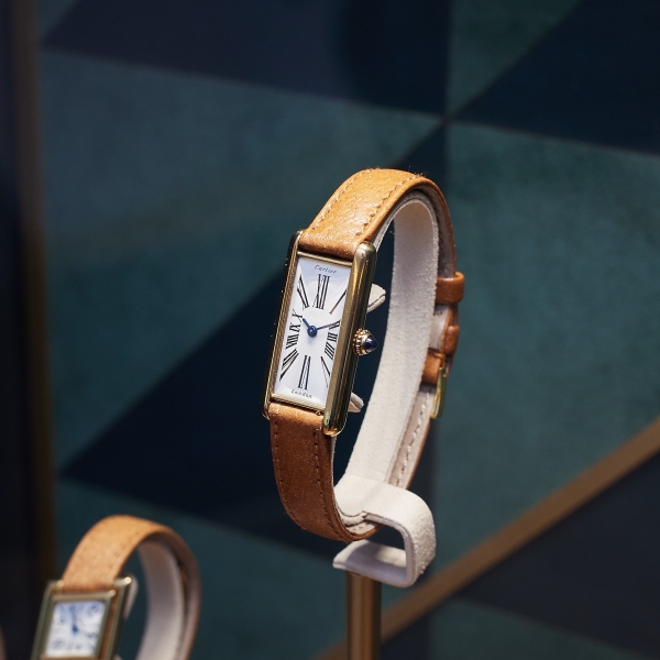 Cartier elongated JJC Tank, London, 1974