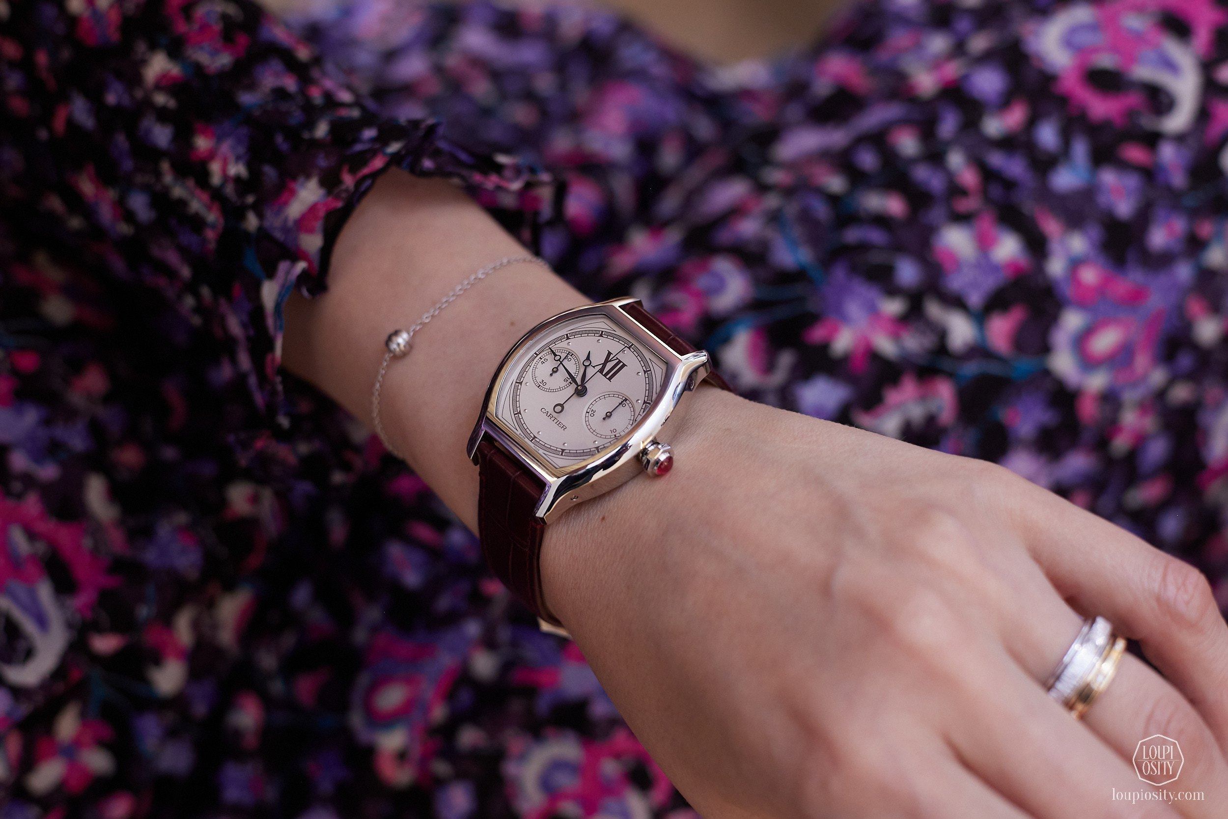 Platinum Cartier Tortue Chronographe Monopoussoir Privé at the Watches & Wonders 2026