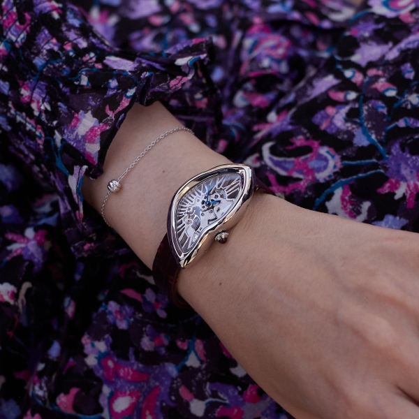 Platinum Cartier Crash Squelette Privé at the Watches & Wonders 2026