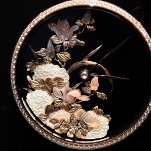 Mademoiselle Privé Coromandel Table Clock