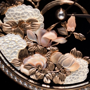 Mademoiselle Privé Coromandel Table Clock