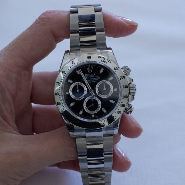 Lot 25 - steel Cosmograph Daytona Ref. 116520