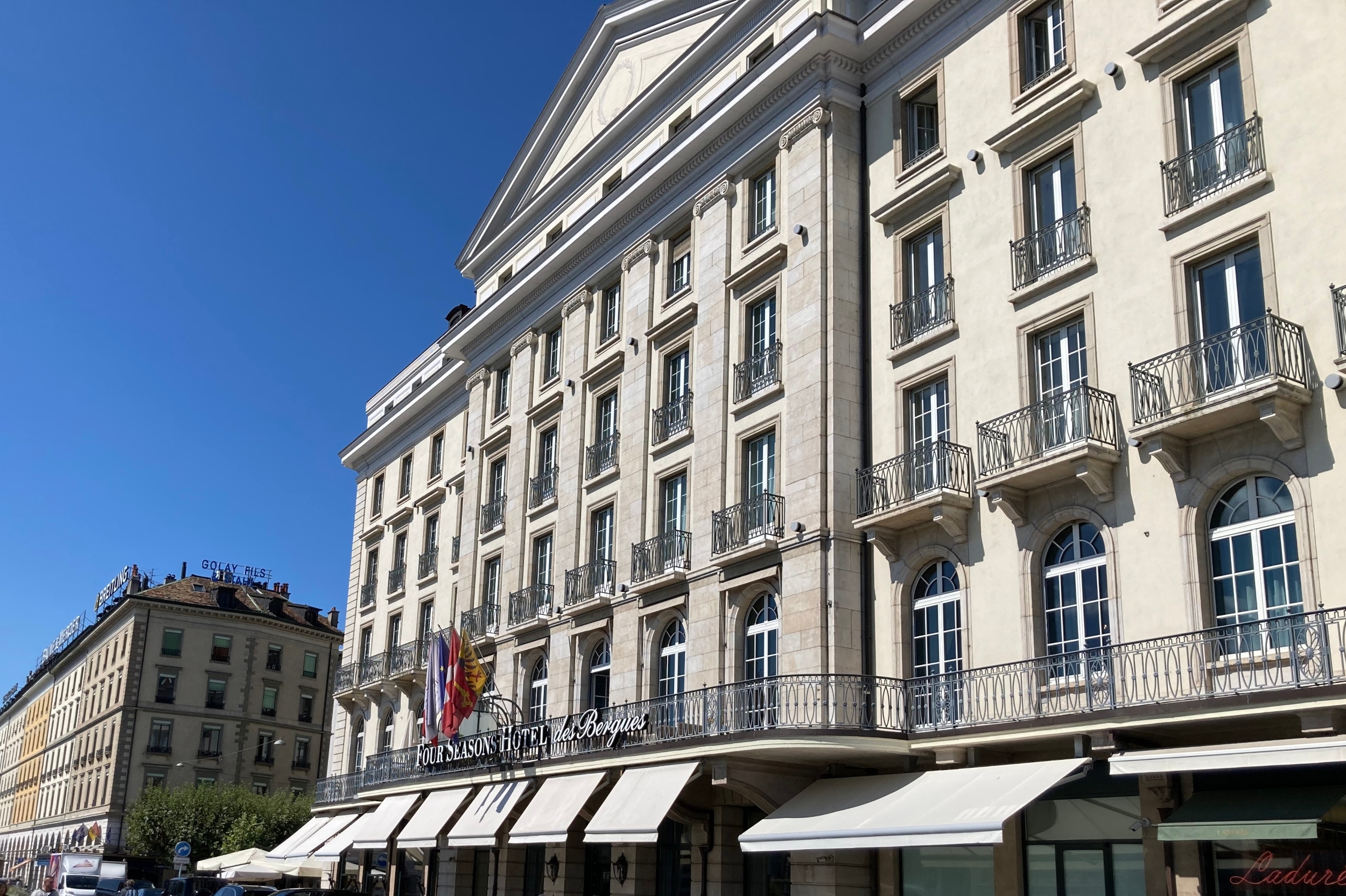 Four Seasons Hotel des Bergues in Geneva
