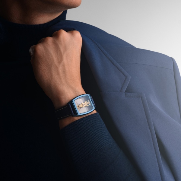 Corum Golden Bridge in titanium