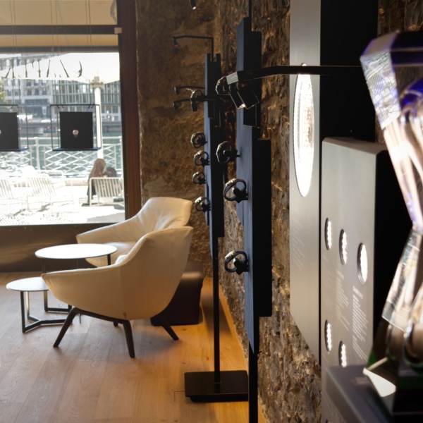 Czapek & Cie flagship store at Quai des Bergues 27 interior