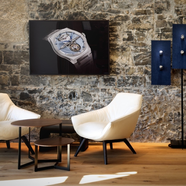 Czapek & Cie flagship store at Quai des Bergues 27 interior