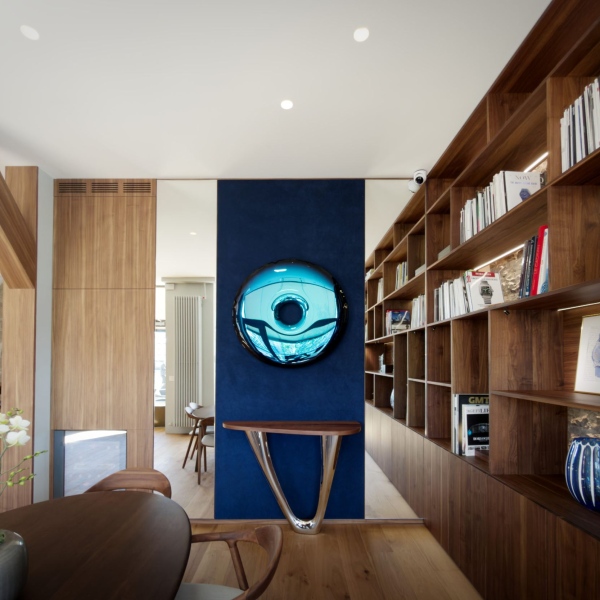 Czapek & Cie flagship store at Quai des Bergues 27 interior