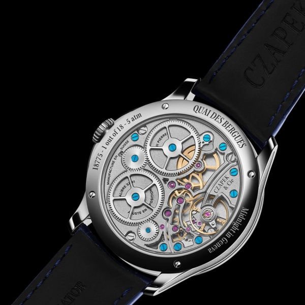 Calibre SXH1 in the Czapek Quai des Bergues "Midnight in Geneva"