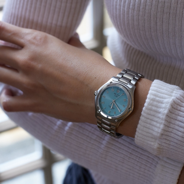 EBEL 1911 Grande  with blue dial
