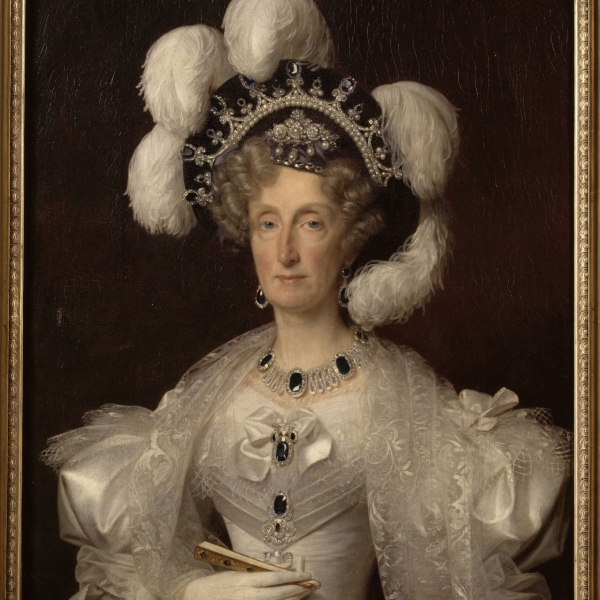 Louis-Hersent-Portrait-of-Queen-Marie-Amelie-c.-1835