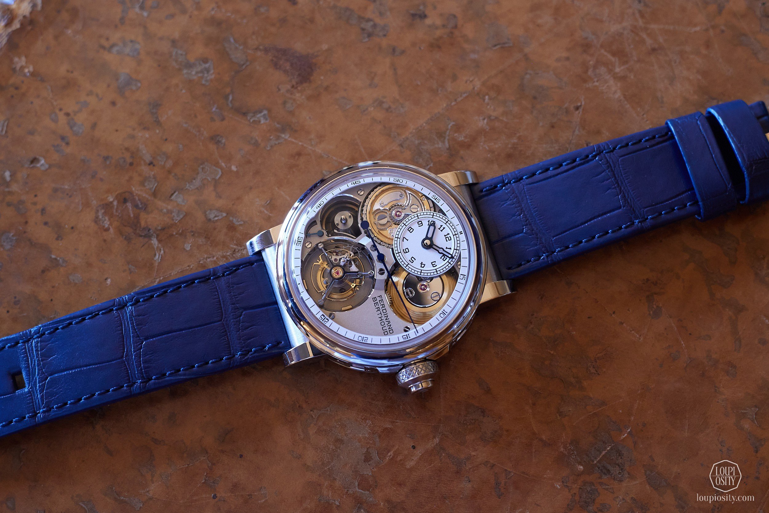 Ferdinand Berthoud Chronomètre FB 2TV of the New Mesure du Temps 1787 Collection in the Manufacture