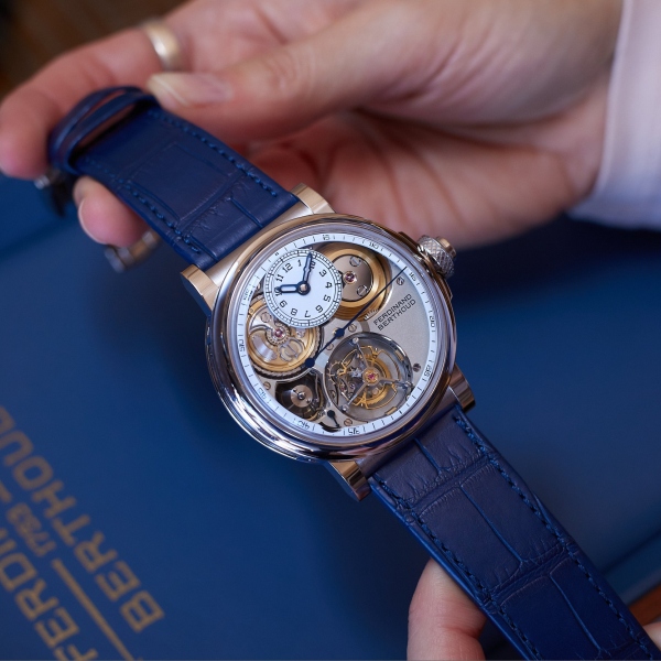 Ferdinand Berthoud Chronomètre FB 2TV of the New Mesure du Temps 1787 Collection in the Manufacture