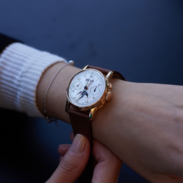 Lot 188, Patek Philippe, Ref. 1518 in pink gold