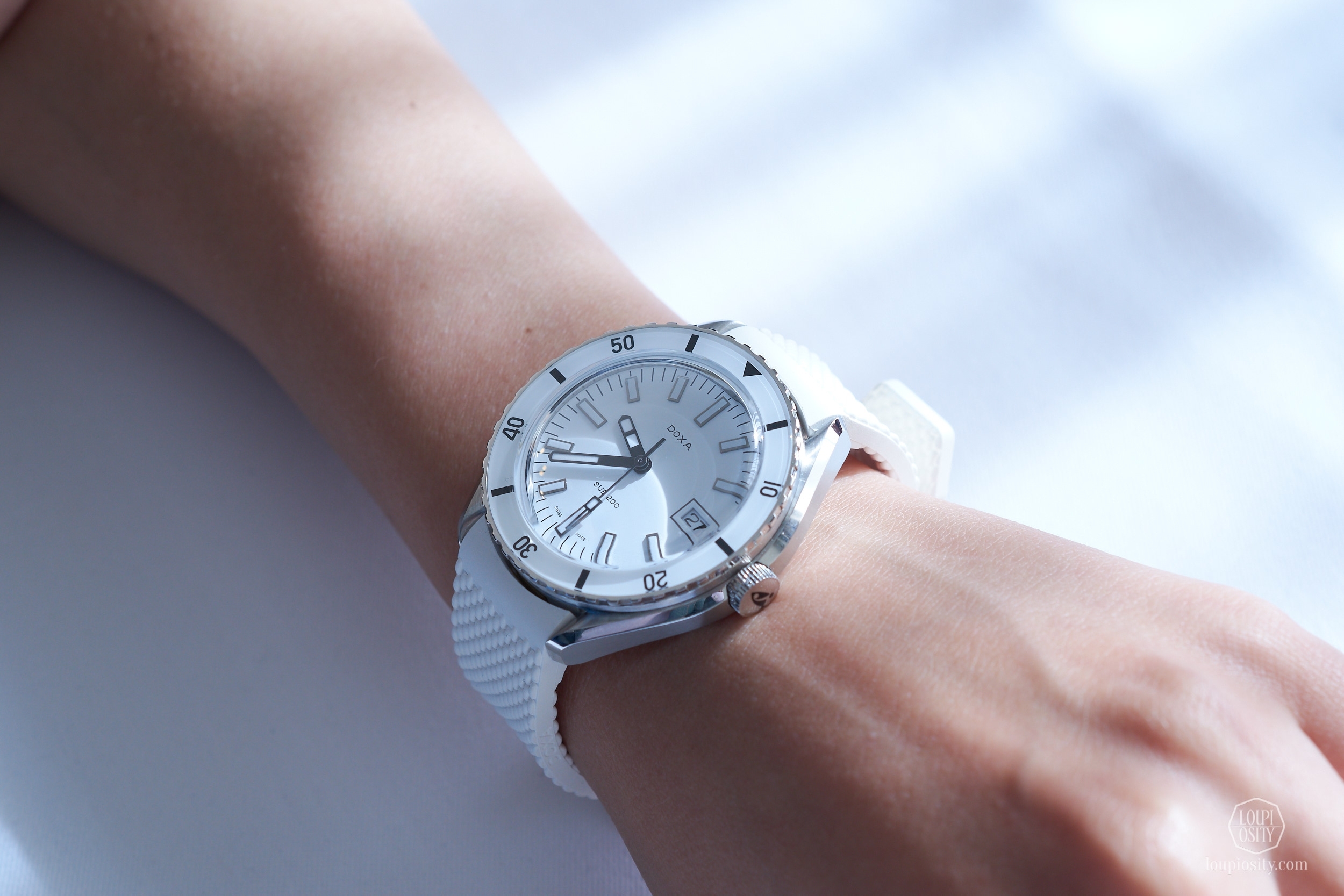 Doxa SUB 200 Whitepearl