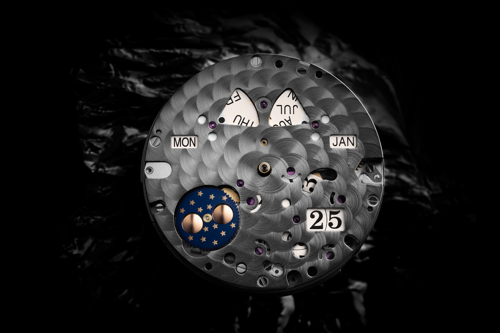 Calibre 36-02 with the perpetual calendar module on the base movement