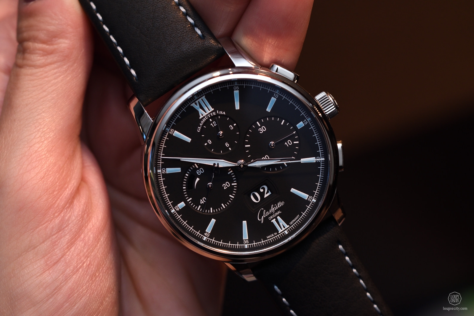Senator Chronograph Panorama Date