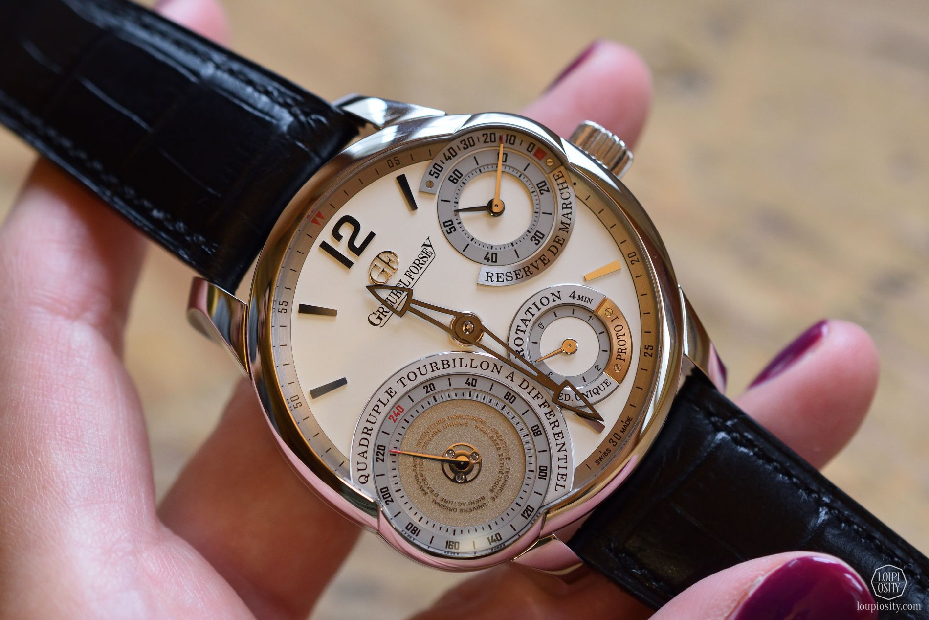 Greubel Forsey Quadruple Tourbillon Secret