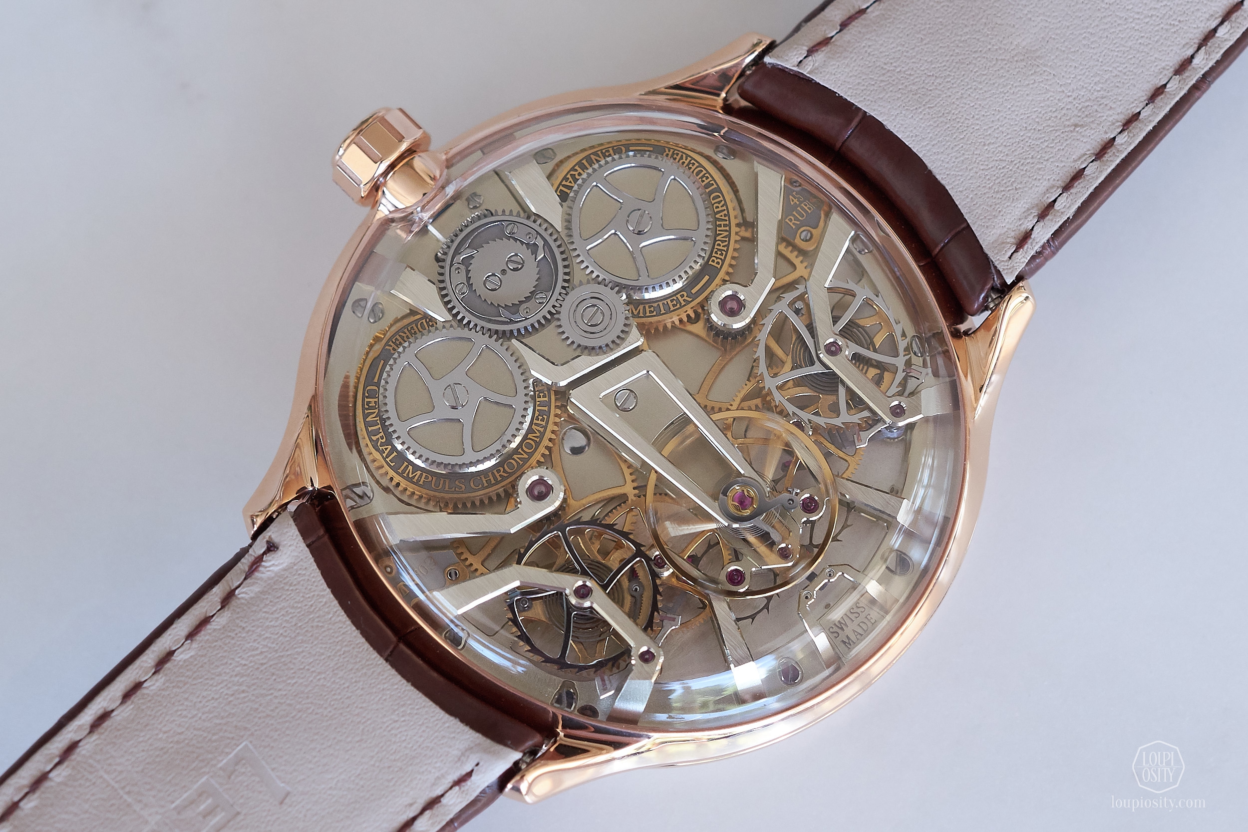 Bernhard Lederer Central Impulse Chronometer