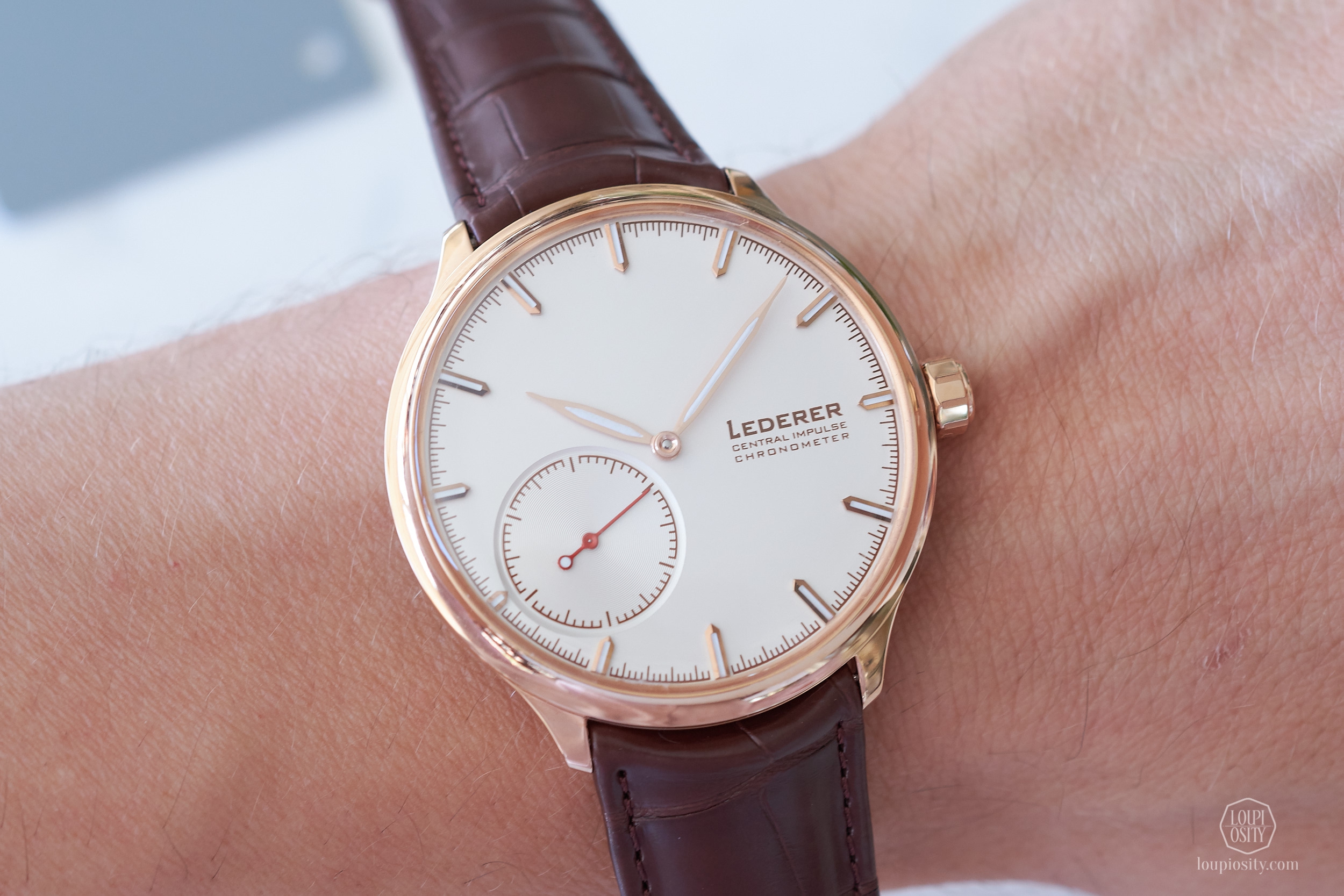 Bernhard Lederer Central Impulse Chronometer
