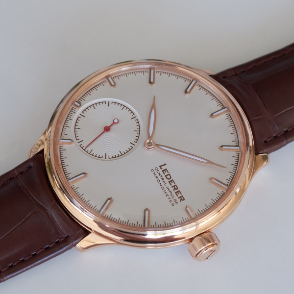 Bernhard Lederer Central Impulse Chronometer