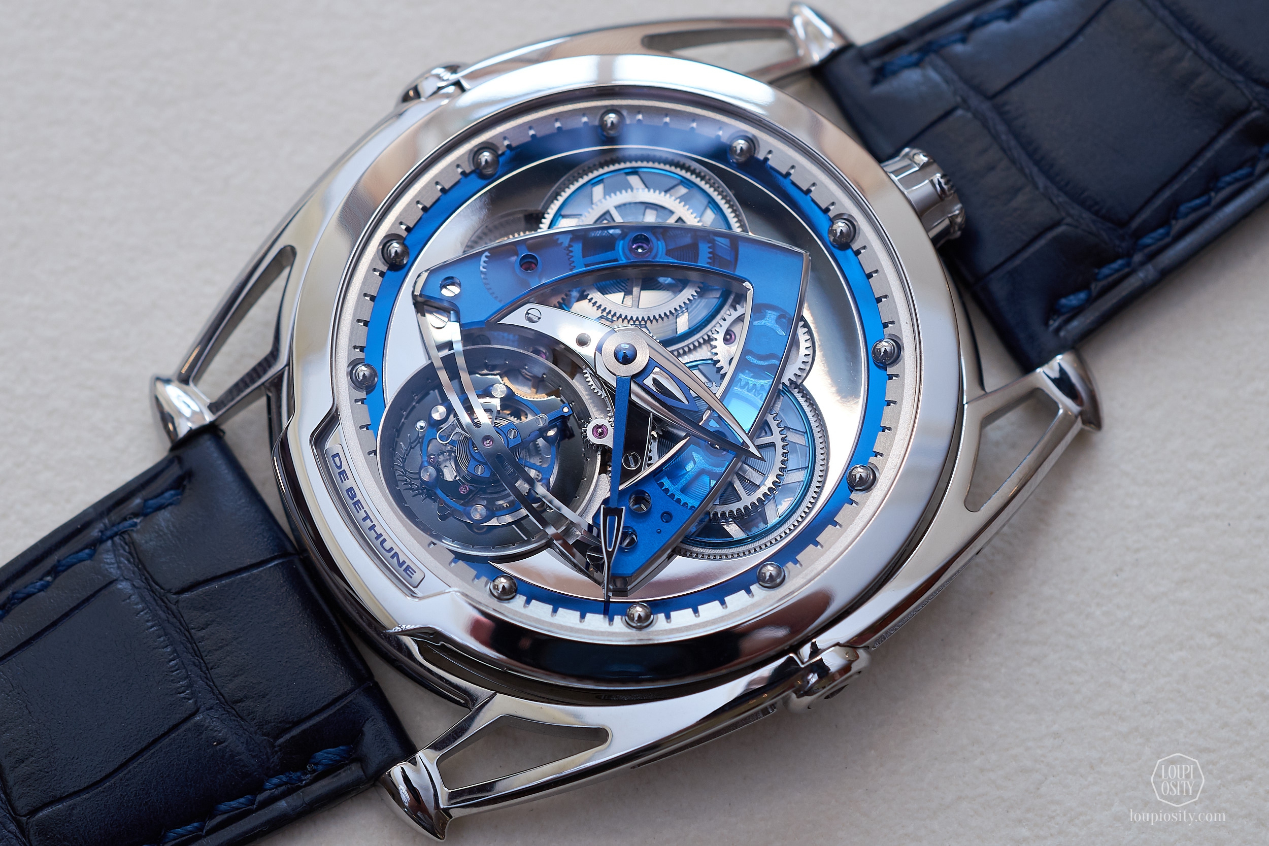 DB28 Steel Wheels Sapphire Tourbillon