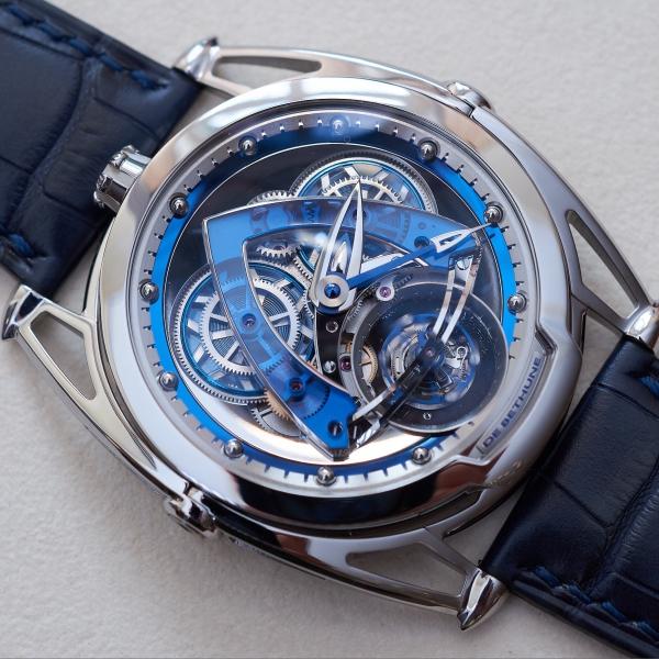 DB28 Steel Wheels Sapphire Tourbillon