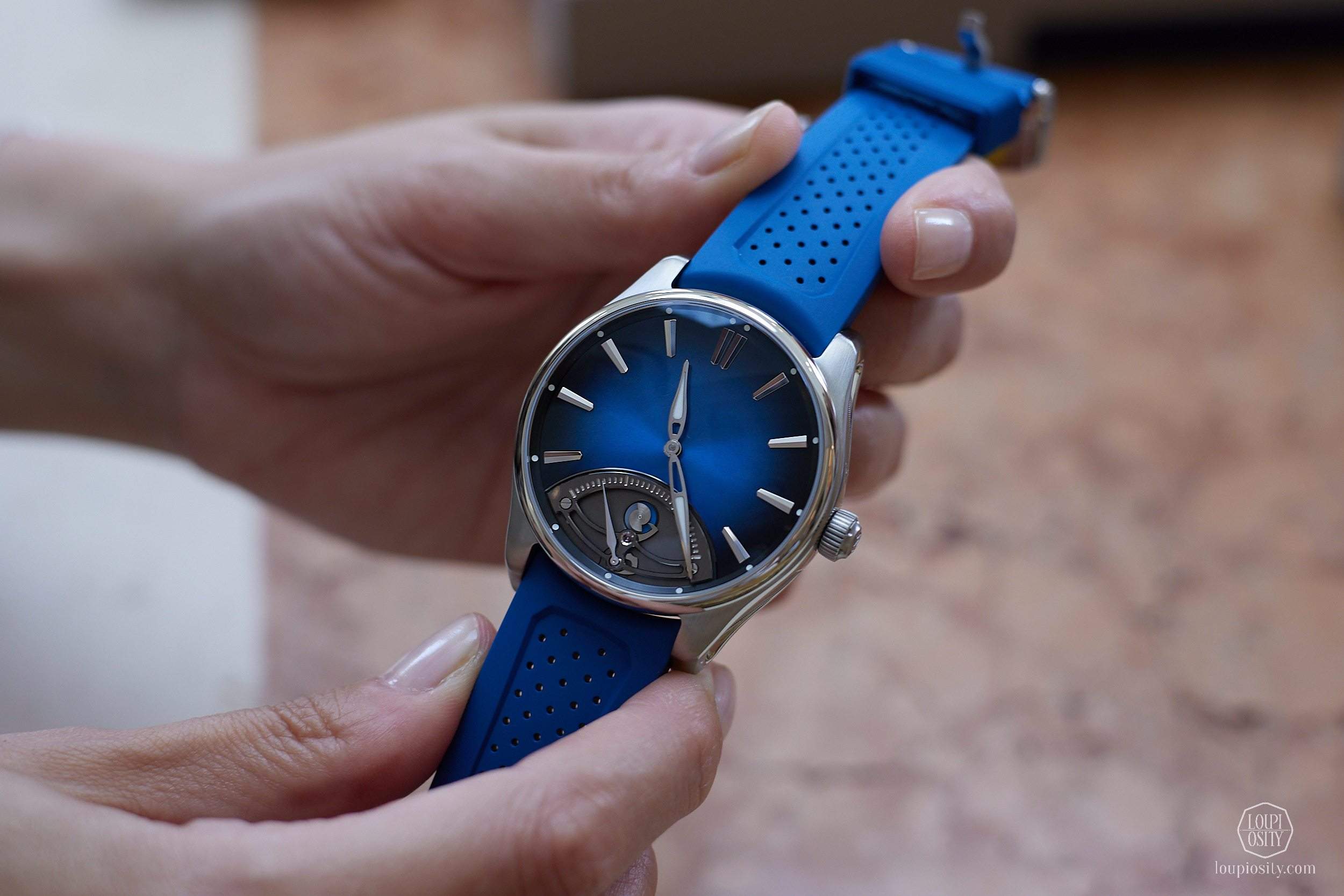 H. Moser & Cie Pioneer Retrograde Seconds