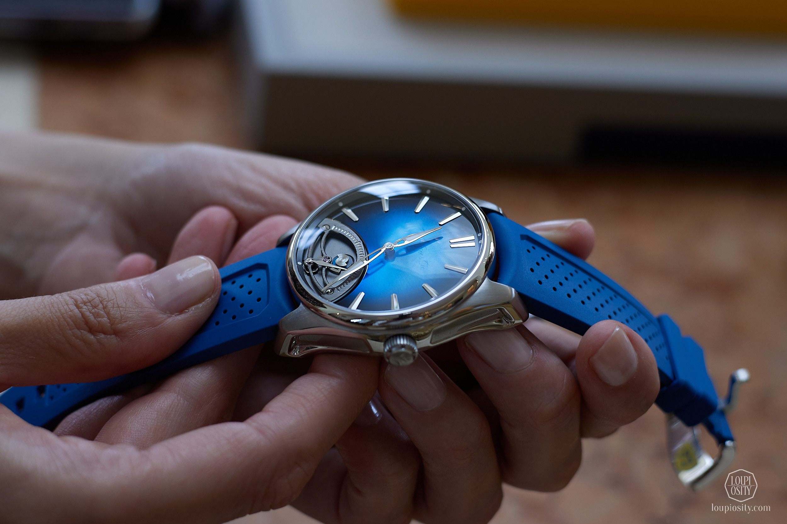 H. Moser & Cie Pioneer Retrograde Seconds